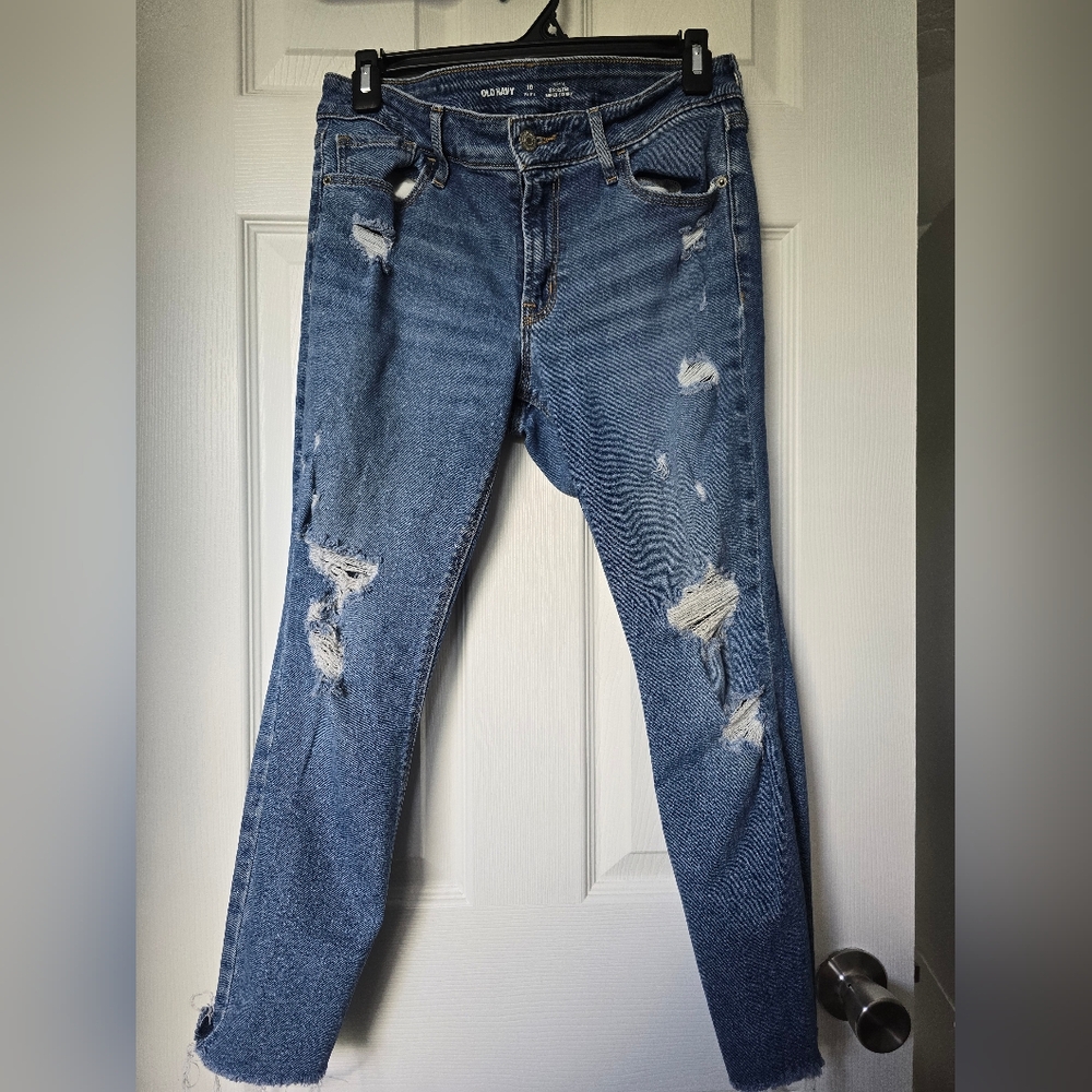 Old Navy Ripped Denim Jeans